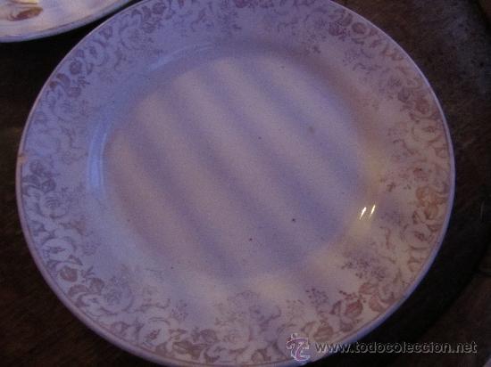 Antig&uuml;edades: PLATO SIGNADO , 19CMS - Foto 1