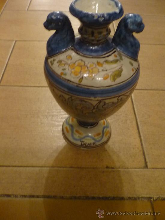 Antig&uuml;edades: Jarr&oacute;n de cer&aacute;mica de Talavera de Niveiro - Foto 2
