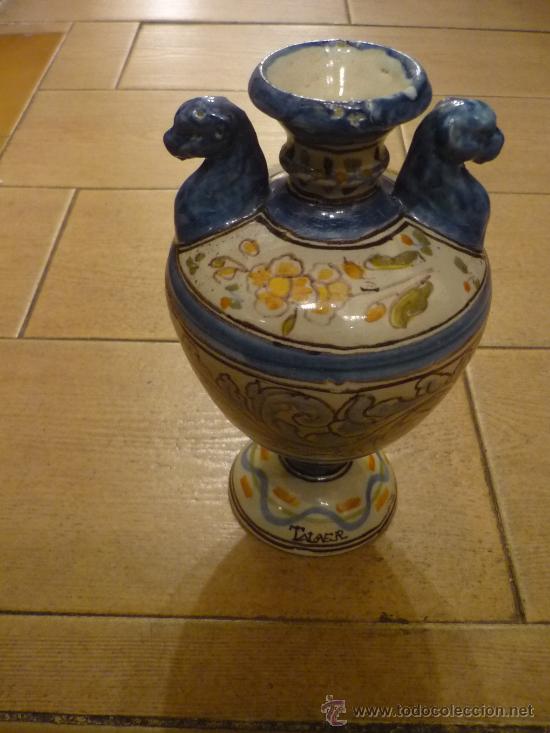 Antig&uuml;edades: Jarr&oacute;n de cer&aacute;mica de Talavera de Niveiro - Foto 5