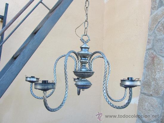 Antig&uuml;edades: ANTIGUA LAMAPARA DE TECHO - Foto 1