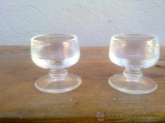 Antig&uuml;edades: ANTIGUAS DOS COPAS DE ANIS Y CO&Ntilde;AC. - Foto 1