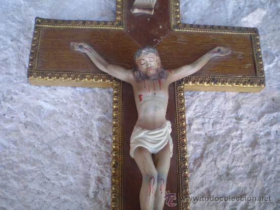 Antig&uuml;edades: ANTIGUO CRUCIFIJO - Foto 1