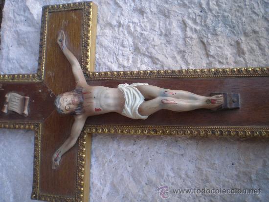 Antig&uuml;edades: ANTIGUO CRUCIFIJO - Foto 3