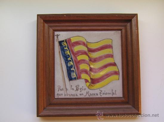 Antig&uuml;edades: AZULEJO DE LA SENYERA SE&Ntilde;ERA - Foto 1