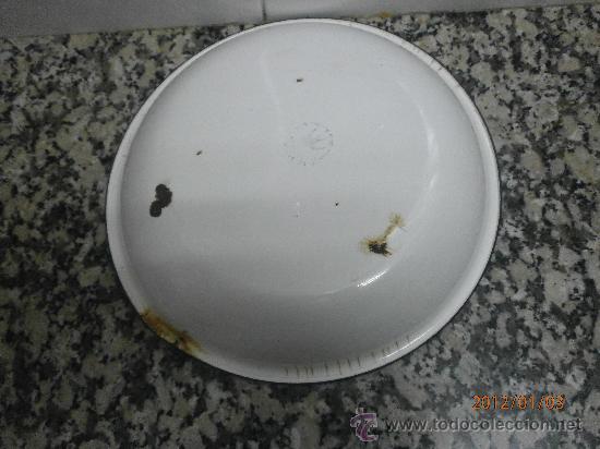 Antig&uuml;edades: ANTIGUO PLATO MARCA EN LA BASE GOLONDRINA - Foto 2