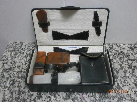 Antig&uuml;edades: ANTIGUO ESTUCHE DE VIAJE - Foto 1