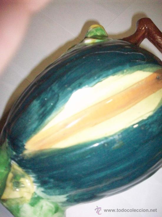 Antig&uuml;edades: BOTIJO VALENCIANO EN FORMA DE MELON - Foto 2