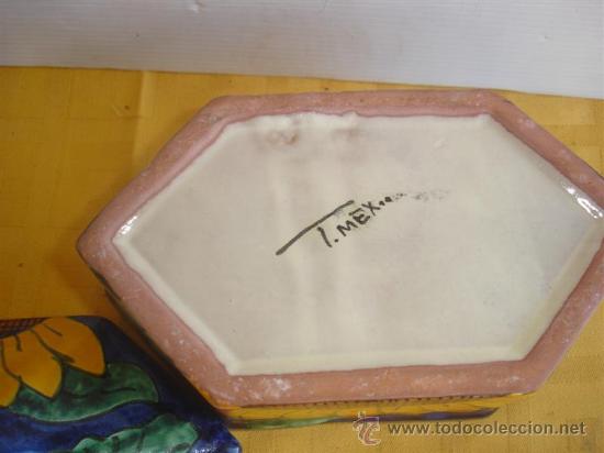Antig&uuml;edades: caja de ceramica terracota - Foto 3