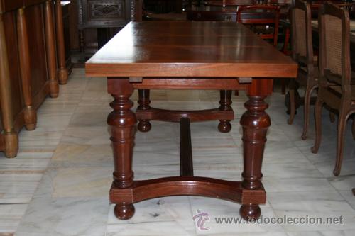 Antig&uuml;edades: MESA EXTENSIBLE, PARA COMEDOR, A&Ntilde;OS 50 REF.5012 - Foto 2