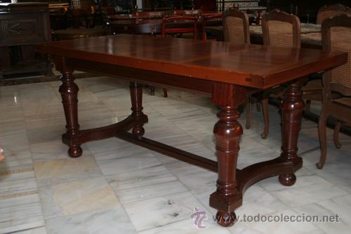 Antig&uuml;edades: MESA EXTENSIBLE, PARA COMEDOR, A&Ntilde;OS 50 REF.5012 - Foto 5