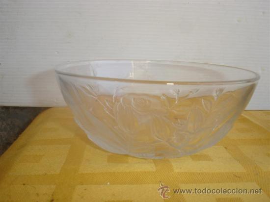 Antig&uuml;edades: cuenco de cristal fino - Foto 1