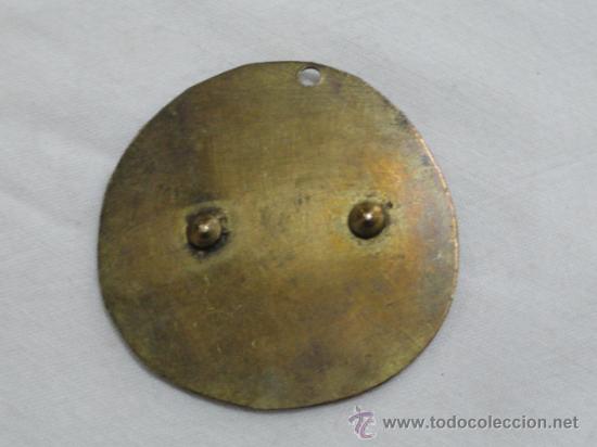 Antig&uuml;edades: ANTIGUA MEDALLA CON SANTO. - Foto 2