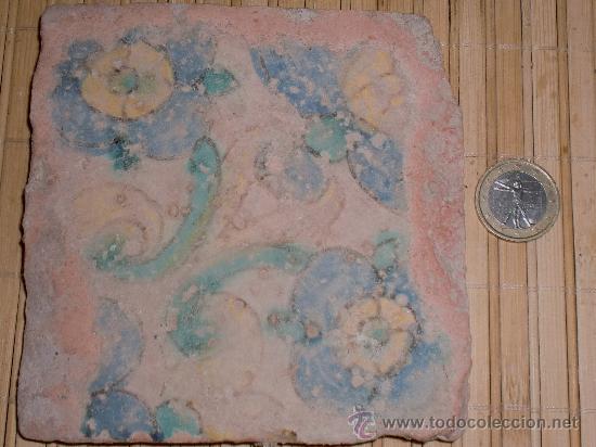 Antig&uuml;edades: Antiguo azulejo manises - Foto 1