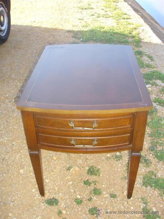 Antig&uuml;edades: mesa de madera de mogno - Foto 1