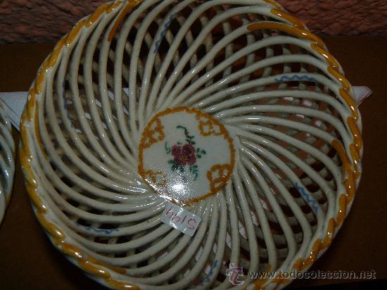 Antig&uuml;edades: CERAMICA-CESTO DE MIMBRE - Foto 3