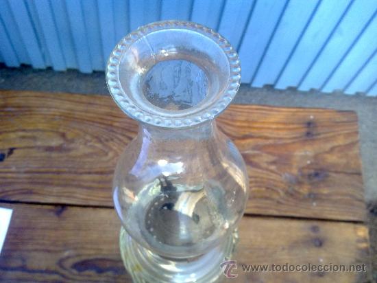 Antig&uuml;edades: ANTIGUO QUINQUE DE CRISTAL, - Foto 2