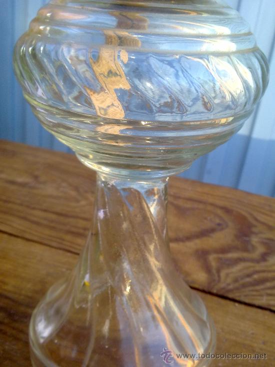 Antig&uuml;edades: ANTIGUO QUINQUE DE CRISTAL, - Foto 3
