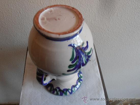 Antig&uuml;edades: JARRON DE CERAMICA GRANADINA - Foto 3