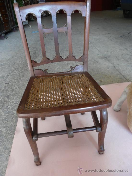 Antig&uuml;edades: SILLA PEQUE&Ntilde;A PLEGABLE - Foto 5
