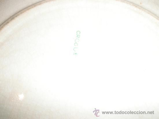 Antig&uuml;edades: ANTIGUO PLATO DE LOZA - Foto 3