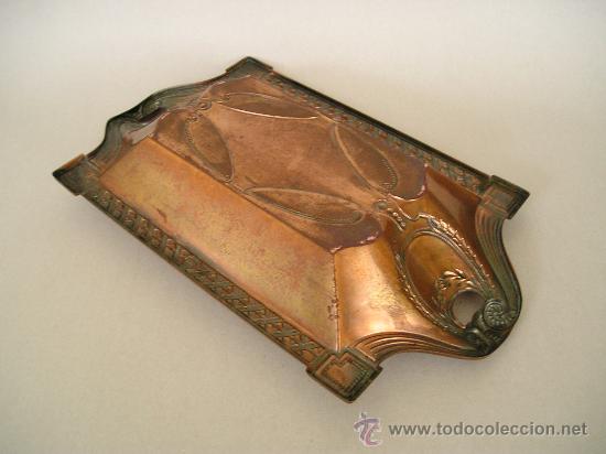 Antig&uuml;edades: Bandeja de cobre - Foto 3