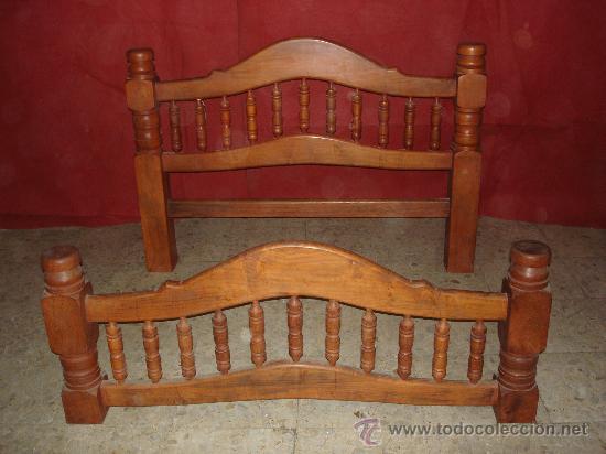 Antig&uuml;edades: CAMA DE 150 CM - Foto 1