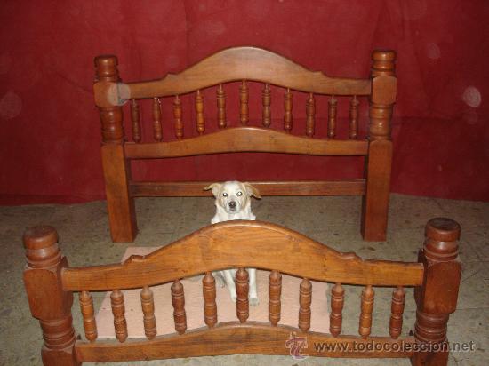 Antig&uuml;edades: CAMA DE 150 CM - Foto 4