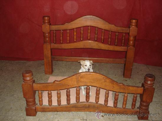 Antig&uuml;edades: CAMA DE 150 CM - Foto 2