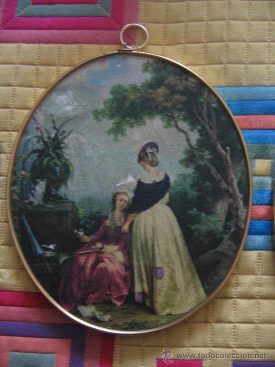 Antig&uuml;edades: Pareja cuadros antiguos - Foto 2