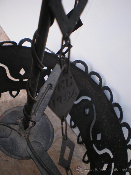 Antig&uuml;edades: VIEJA LAMPARA FECHADA - Foto 3