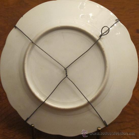 Antig&uuml;edades: ANTIGUO PLATO PORCELANA - Foto 3