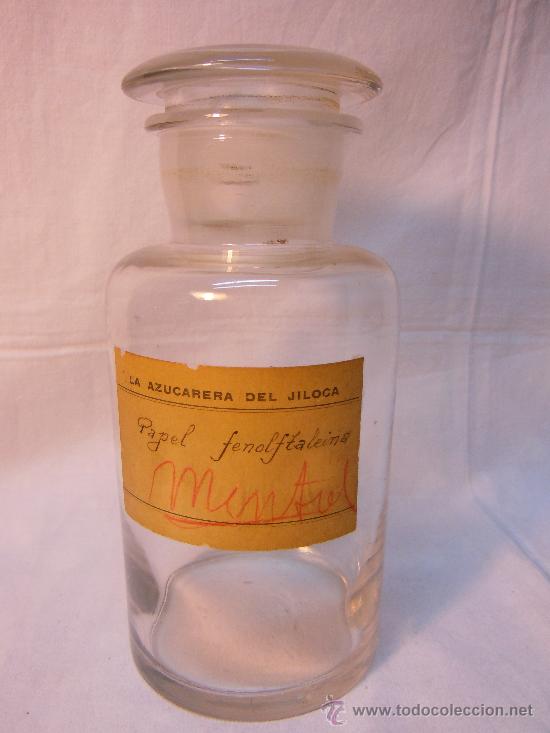 Antig&uuml;edades: FRASCO ANTIGUO DE LABORATORIO - Foto 1