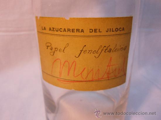 Antig&uuml;edades: FRASCO ANTIGUO DE LABORATORIO - Foto 3