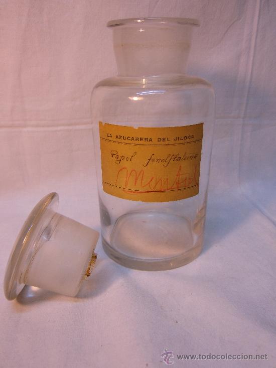 Antig&uuml;edades: FRASCO ANTIGUO DE LABORATORIO - Foto 2