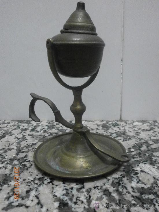 Antig&uuml;edades: ANTIGUA PALMATORIA DE ACEITE - Foto 1