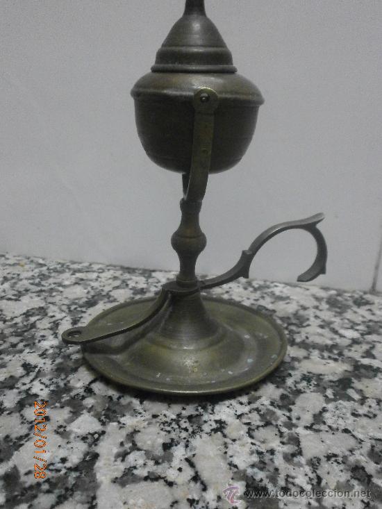 Antig&uuml;edades: ANTIGUA PALMATORIA DE ACEITE - Foto 2