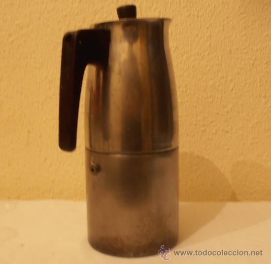 Antig&uuml;edades: CAFETERA DE ACERO ANTIGUA - Foto 2