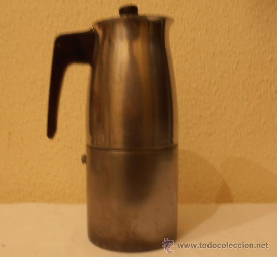 Antig&uuml;edades: CAFETERA DE ACERO ANTIGUA - Foto 3