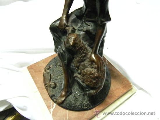 Antig&uuml;edades: DAMA ACARICIANDO OVEJA - Foto 4