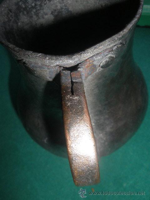 Antig&uuml;edades: JARRILLA DE COBRE ANTIGUO. - Foto 3