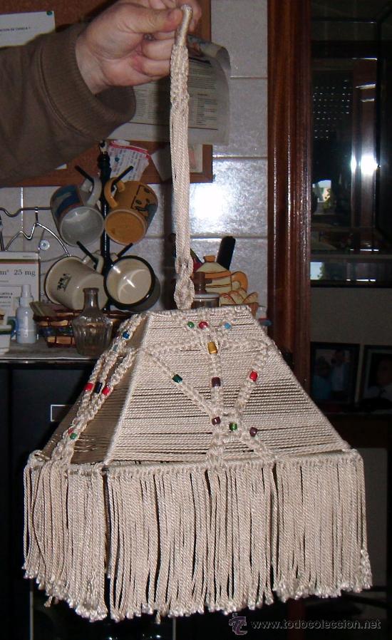 Antig&uuml;edades: lampara artesania austriaca para techo - Foto 1