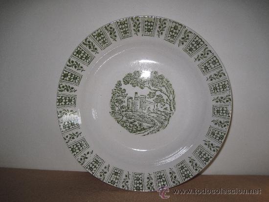 Antiguidades: PLATO ANTIGUO DE PORCELANA- LA CARTUJA -