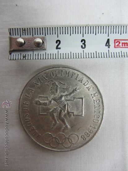 Antig&uuml;edades: Moneda de colecci&oacute;n de los EEUU Mexicanos, de plata. - Foto 1