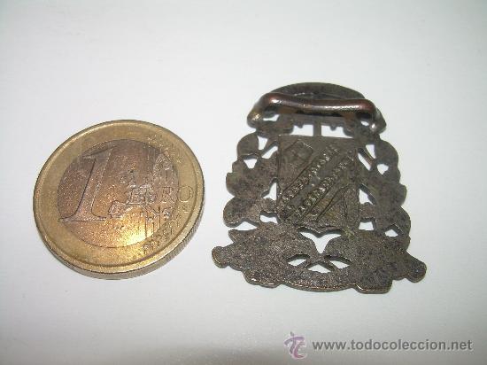 Antig&uuml;edades: ANTIGUA MEDALLA ESMALTADA. - Foto 3