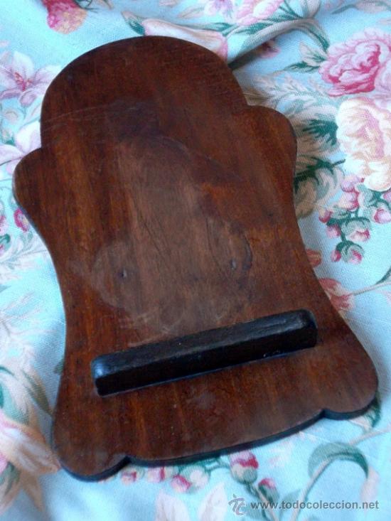 Antig&uuml;edades: APLIQUE DE MADERA. REPISA - Foto 2