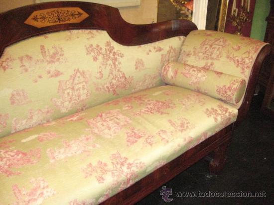 Antig&uuml;edades: Sofas imperio de caoba circa 1840 - Foto 2