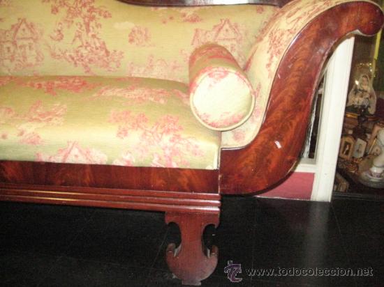Antig&uuml;edades: Sofas imperio de caoba circa 1840 - Foto 5