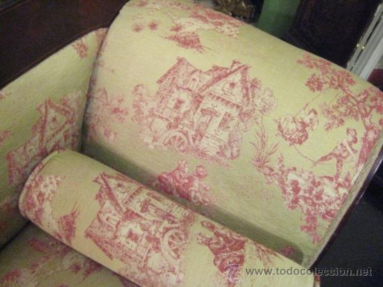 Antig&uuml;edades: Sofas imperio de caoba circa 1840 - Foto 7