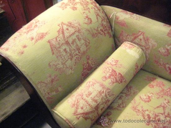 Antig&uuml;edades: Sofas imperio de caoba circa 1840 - Foto 6