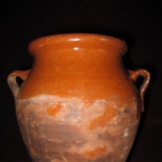 Antigüedades: ORZA ANTIGUA EN CERAMICA, DE PEQUEÑO TAMAÑO.. Lote 30669292